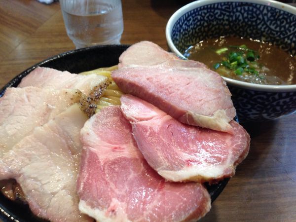 「チャーシュー極濃煮干つけ麺」@煮干しつけ麺 宮元の写真