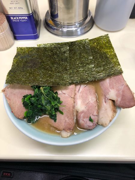 「チャーシュー麺」@横浜家系ラーメン 上々家 環八矢口店の写真