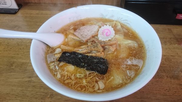 「ワンタンメン(５５０円)」@大枡の写真