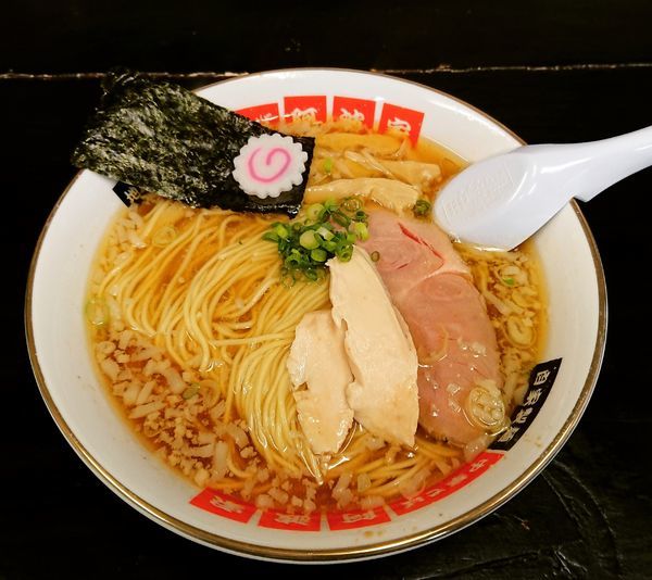 「中華そば(大盛り) 710円」@阿波家 信州始店の写真