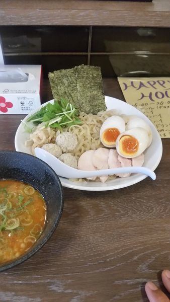 「濃厚辛味噌つけ麺」@麺屋ばらいちの写真