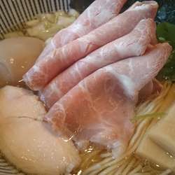 特製煮干しそば白醤油