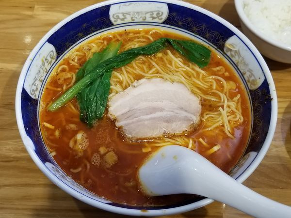 「担々麵[大辛](900円)」@支那麺 はしご 赤坂店の写真