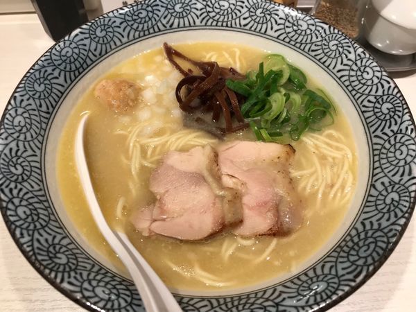 「濃厚鶏白湯そば(白) 780円」@濃厚京鶏白湯 めんや美鶴の写真