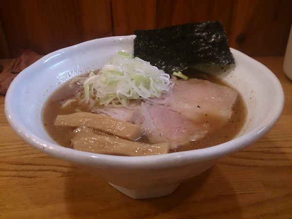 「らぁ麺(手揉み麺)」@麺道 GENTENの写真