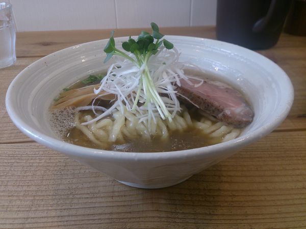 「らぁ麺(潮)+和え玉(白醤油)」@The Noodles & Saloon Kiriyaの写真