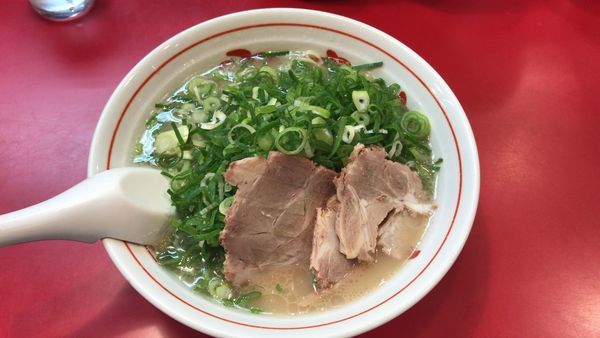 「博多ネギぼっこしラーメン」@博多長浜屋台やまちゃん 銀座店の写真