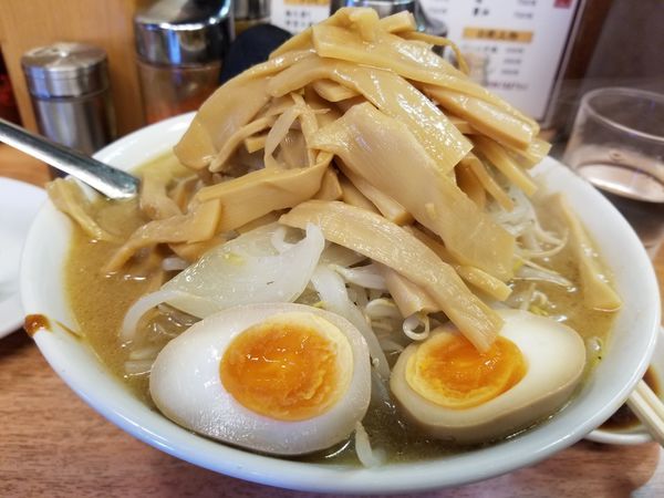 「味噌+野菜+メンマ」@えぞ菊 戸塚店の写真