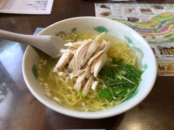「とり塩ラーメン   700円」@中華 渓竜の写真