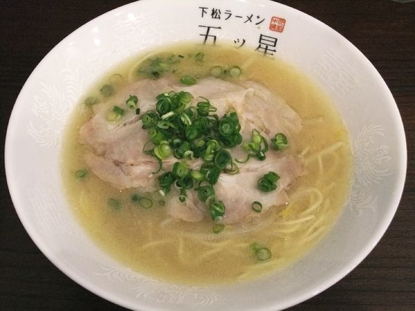 「ラーメン（並）（650円）」@下松ラーメン 五ッ星の写真