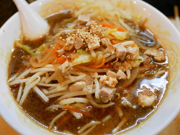 「味噌ラーメン 麺硬め」@札幌軒の写真