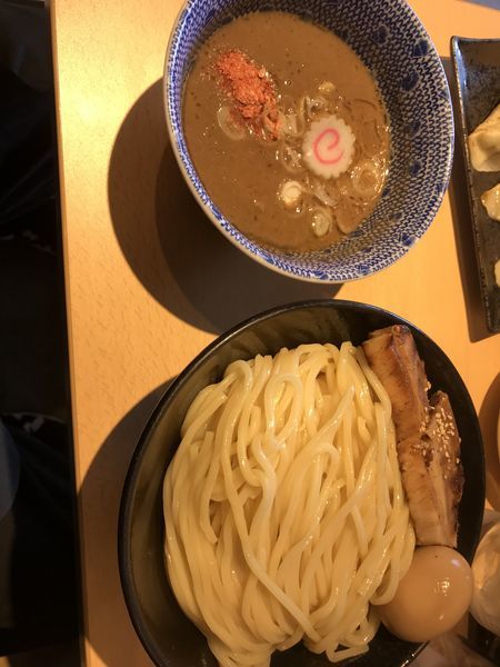 「海老つけ麺」@頑者NEXT LEVEL アクアシティお台場店の写真