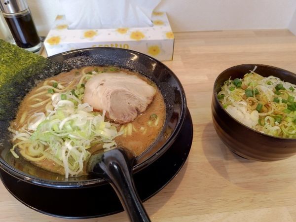 「らーめん（豚骨醤油）650円」@らーめん  破ぐん星の写真