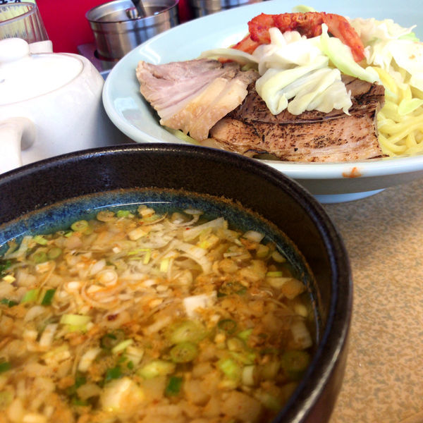 「旨辛スタミナつけめん　900円」@ラーメン山岡家 大泉店の写真