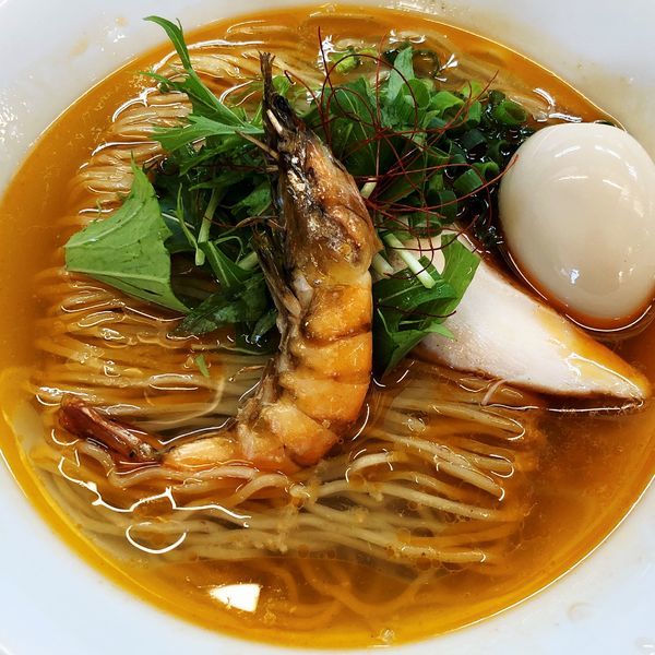 「海老塩そば」@麺処ろくめいの写真