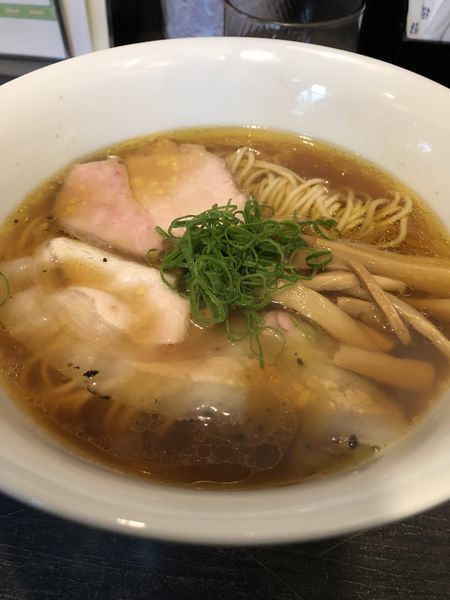 「醤油soba」@麺バル HACHIKINの写真
