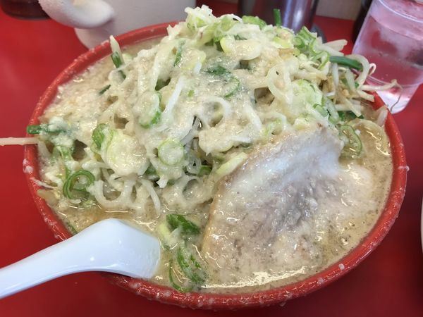 「半チャーハンセット[味噌]」@らーめん弁慶 浅草本店の写真