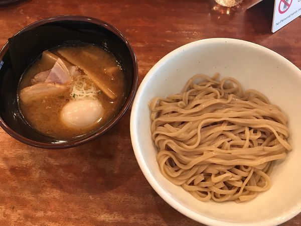 「レディースセット(ミニ味玉つけ麺、ミニ塩チャーシュー丼)」@noodlesの写真