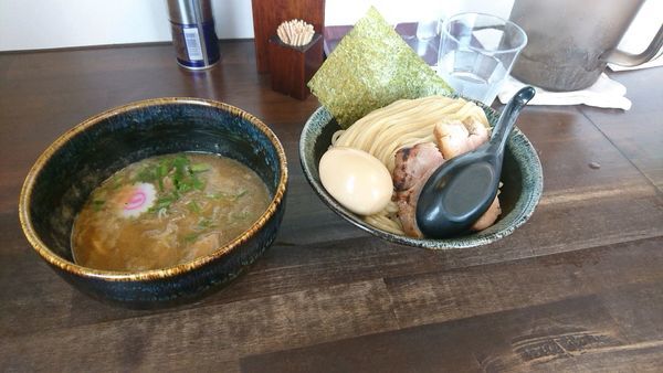 「味玉つけ麺中盛りチャーシュー2枚」@麺乃Hou～鳳翔～Shoの写真