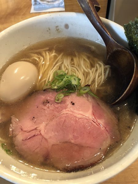 「味玉そば ¥900」@中華蕎麦 蘭鋳の写真