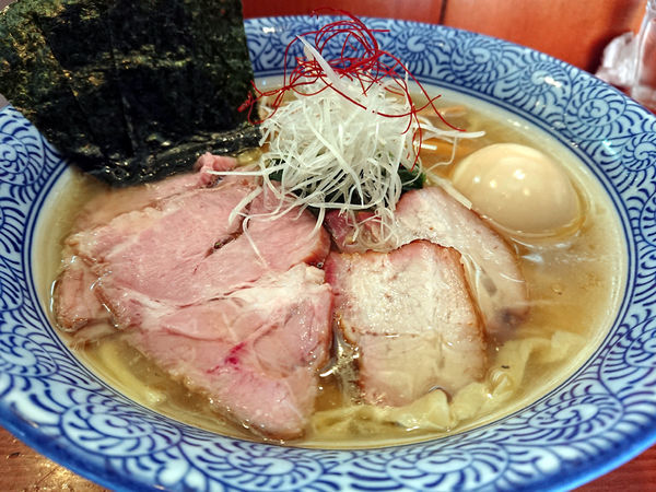 「特製手揉み中華蕎麦(塩)」@麺処 ほん田の写真