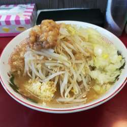 ラーメン全マシ玉ねぎ