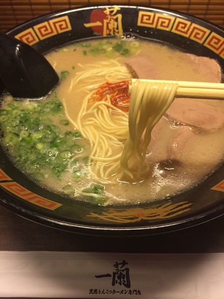 「ラーメン」@一蘭 本社総本店の写真