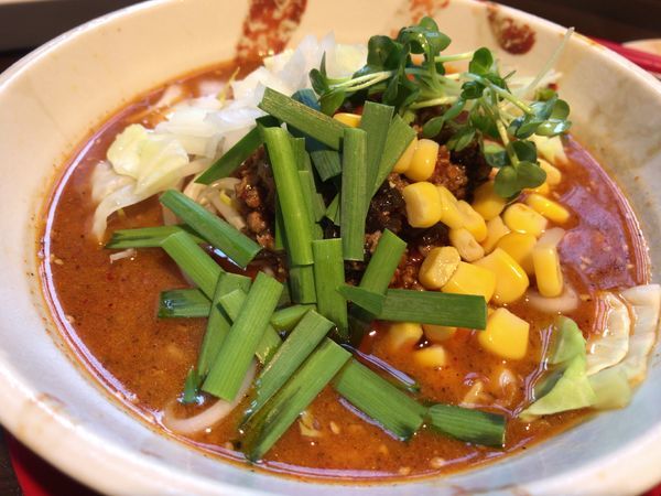 「ヤバ辛味噌ラーメン辛さ2　750円」@麺酒房  龍安の写真