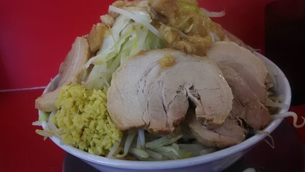 「ラーメン倍盛」@ジャンクガレッジ 坂戸塚越店の写真
