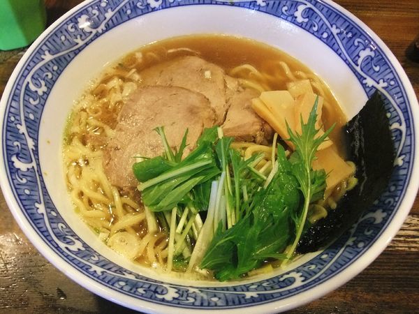 「らーめん（醤油）（690円）」@らーめん がんちゃの写真