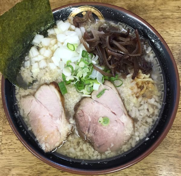 「背脂煮干ラーメン790円」@中華蕎麦 丸め 東久留米店の写真