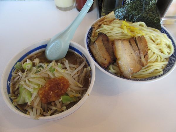「限定　男つけ麺（８５０円）＋大盛１００円」@麺屋ゆうの写真