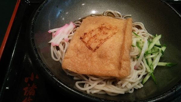 「冷しきつねそば 380円」@小諸そば 六本木店の写真