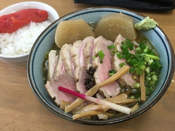 「限定 水無月 含ませ大根 冷し 鴨B」@MENYA 食い味の道有楽の写真