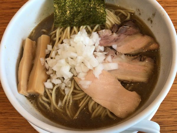 「煮干そば」@煮干そば とみ田の写真