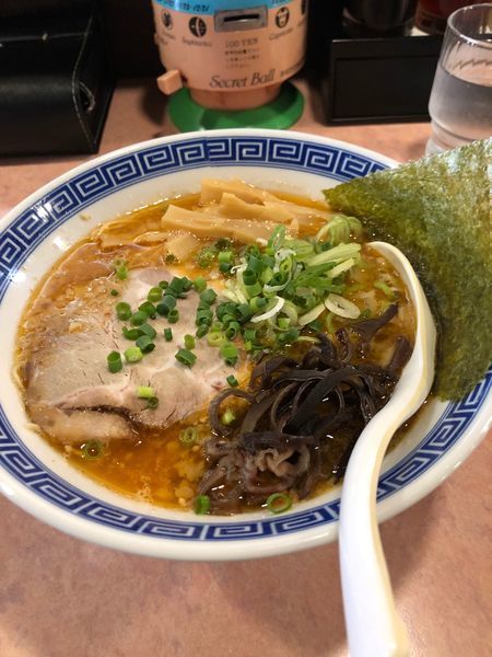 「辛味噌豚骨らーめん」@特級豚骨 中華そば湊生の写真