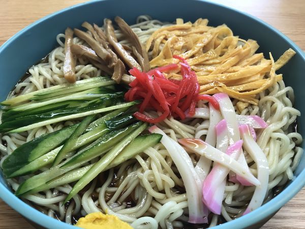 「冷しラーメン 750円」@味世屋食堂の写真