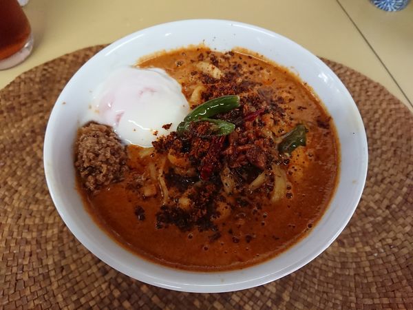 「黒カラシビ麺 大盛 850円」@龍門瀑の写真