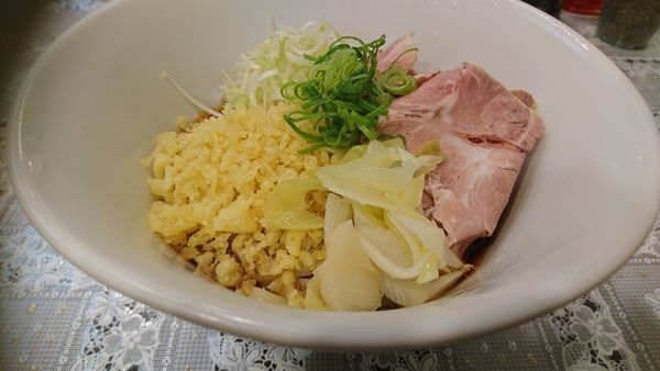 「紬麦ぶっかけ＋中盛」@らーめん紬麦の写真