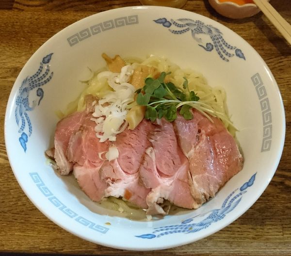 「油そば＋肉増し＋生玉子」@燦燦斗の写真