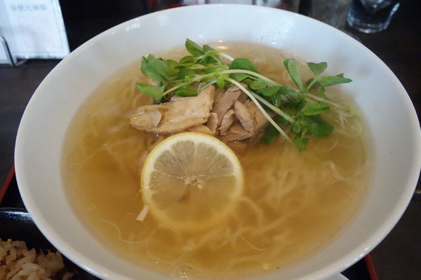 「鳥塩ラーメン」@麺屋ふうるの写真