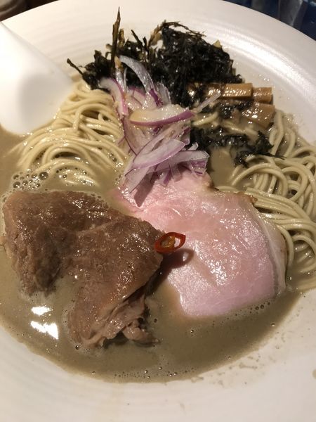 「限定 恋濃煮干蕎麦」@麺処 篠はらの写真