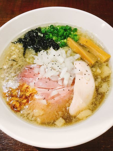 「背脂煮干しそば」@二代目 むじゃきの写真