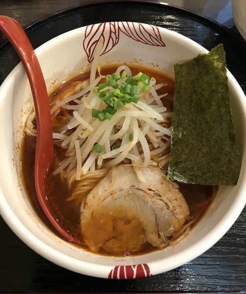 「赤いらーめん ¥800」@麺処 あす花の写真