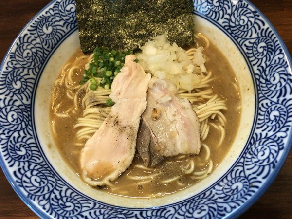 「濃厚煮干し中華蕎麦＋和え玉」@煮干し中華蕎麦 山崎の写真