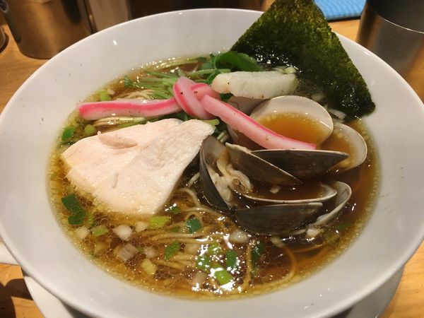 「蛤SOBA」@Ginza Noodles むぎとオリーブの写真