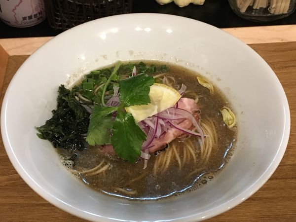 「金煮干しそば＋トムヤム玉」@麺's キッチン RIRIの写真