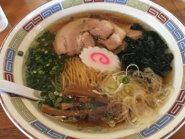 「ラーメン＋手羽餃子」@人生の写真