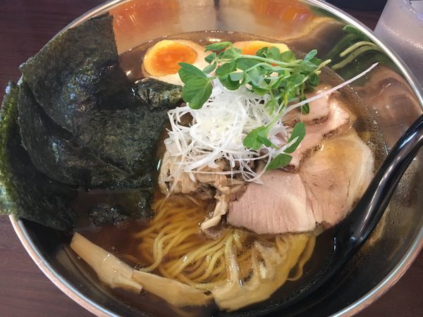 「特製生姜醤油そば 980円」@RAMEN ブリキの木こりの写真