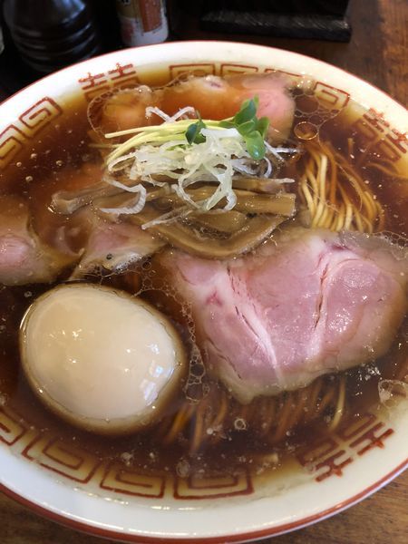 「味玉中華そば ¥880」@中華そば しば田の写真